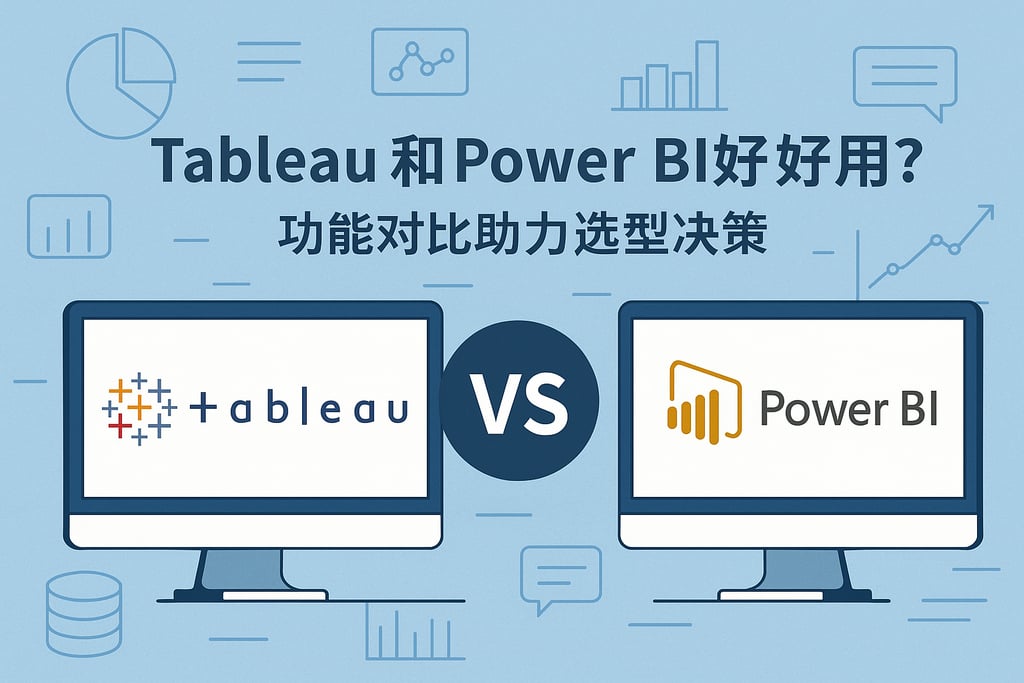 Tableau和Power BI哪个好用？功能对比助力选型决策